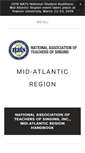 Mobile Screenshot of midatlanticnats.org